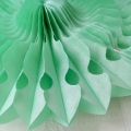 Umiss menta verde copo de nieve decorativo boda fiesta favor fans para las decoraciones caseras