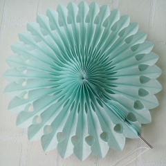 wedding fans for paper decorations