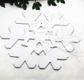 Umiss de papel plegable de árboles de Navidad y nieve colgante guirnalda para decoraciones de Navidad