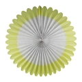 Umiss venta por mayor hermosa grande redonda plegable flor abanico de papel para colgar